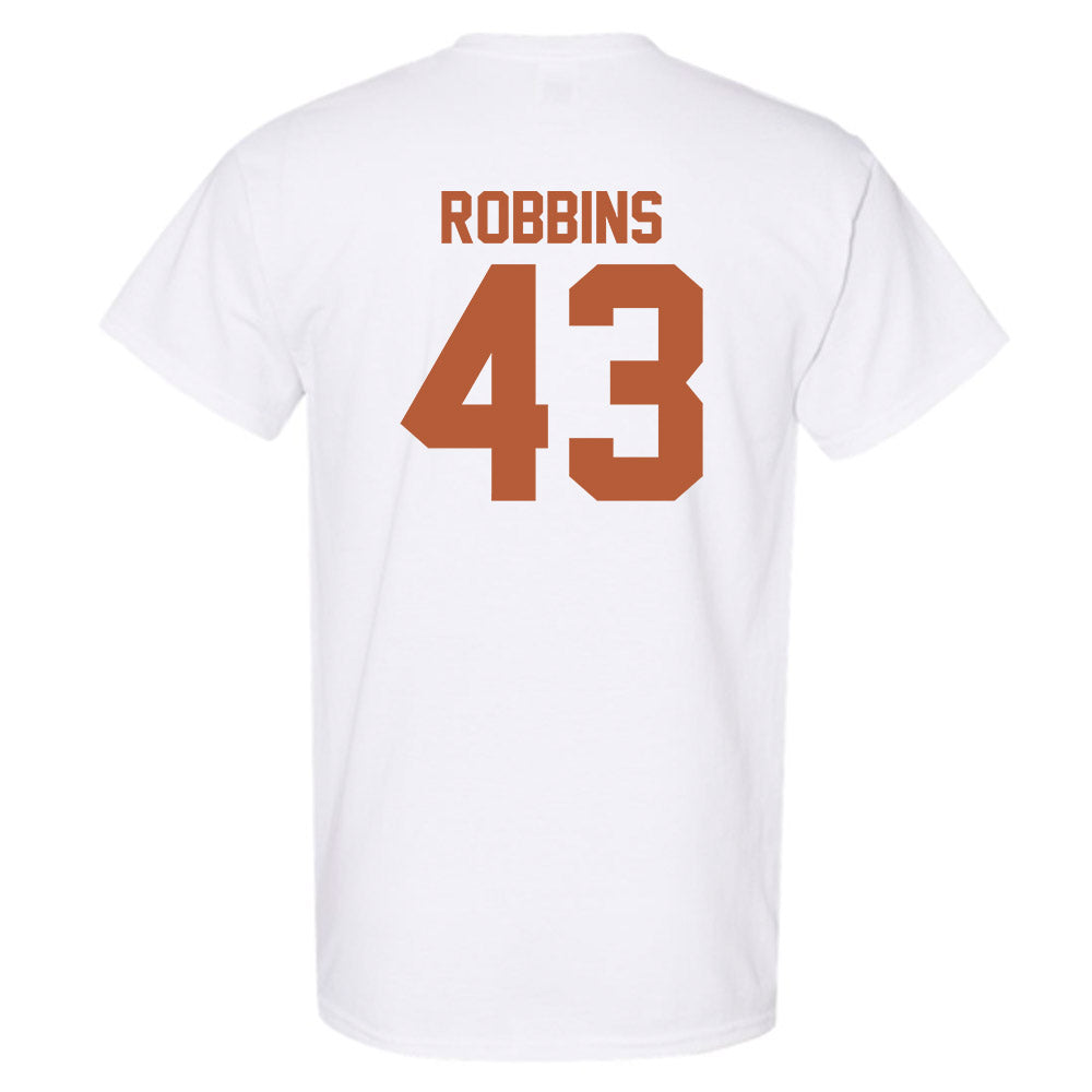 Texas - NCAA Baseball : Aiden Robbins - Classic Shersey T-Shirt-1