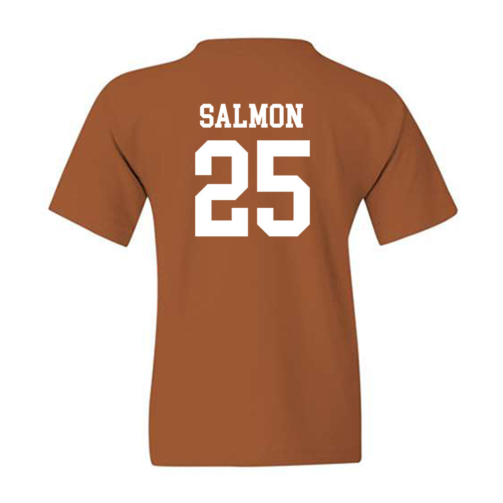 Texas - NCAA Softball : Cambria Salmon - Classic Shersey Youth T-Shirt-1