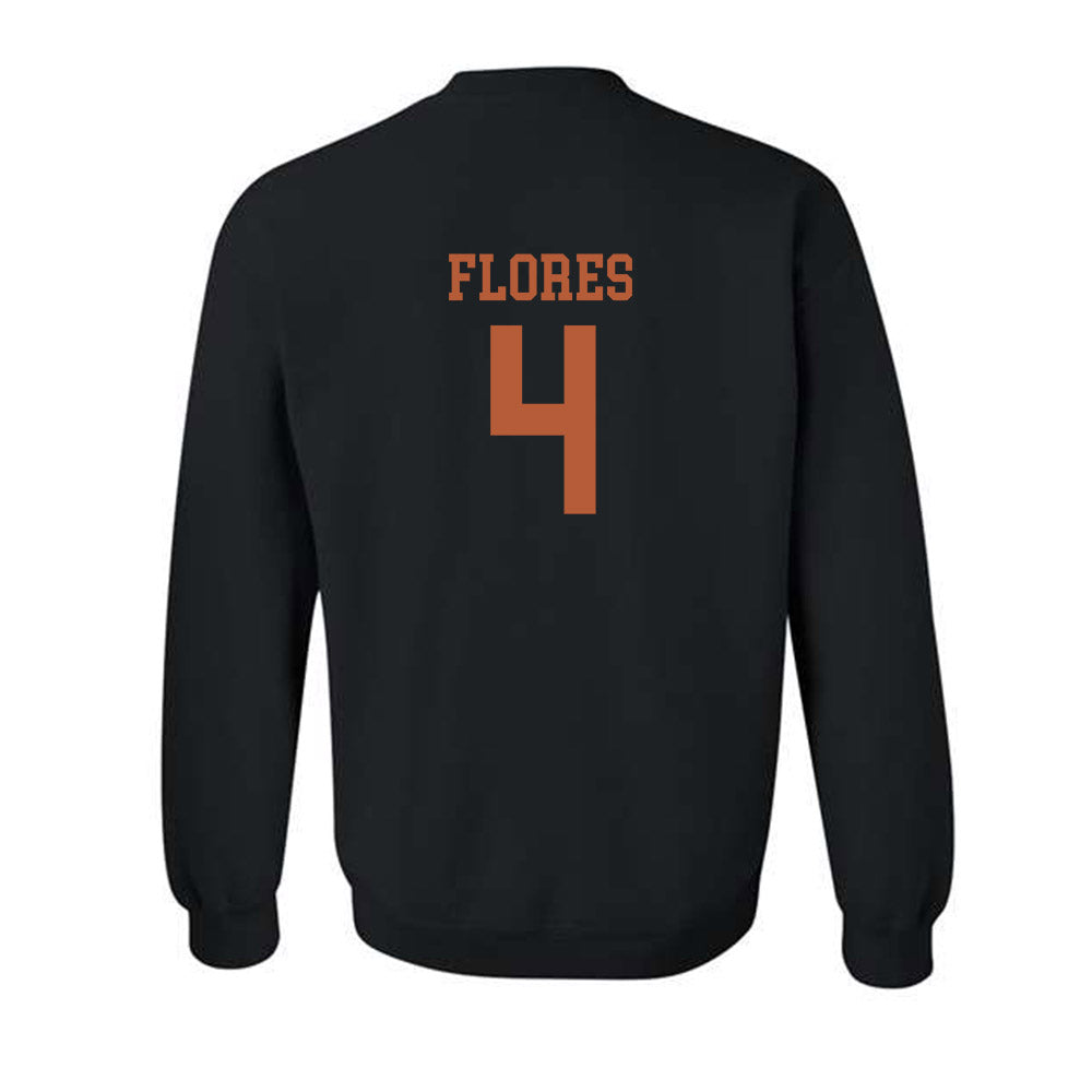 Texas - NCAA Baseball : Jason Flores - Classic Shersey Crewneck Sweatshirt-1