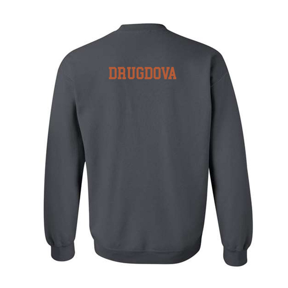 Texas - NCAA Women's Tennis : Salma Drugdova - Classic Shersey Crewneck Sweatshirt-1