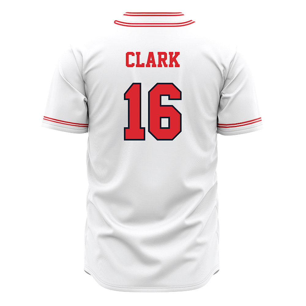St. Johns - NCAA Baseball : Brady Clark - White Jersey