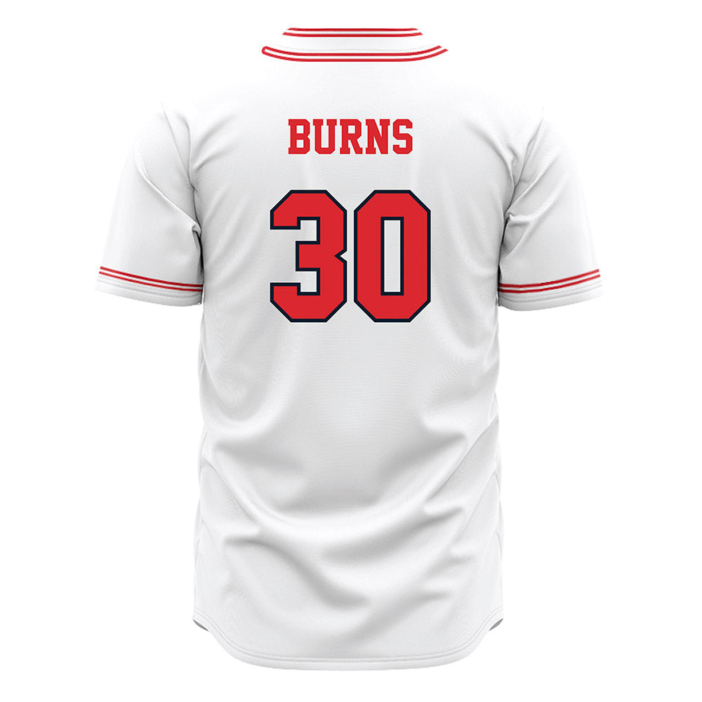 St. Johns - NCAA Baseball : Conor Burns - White Jersey
