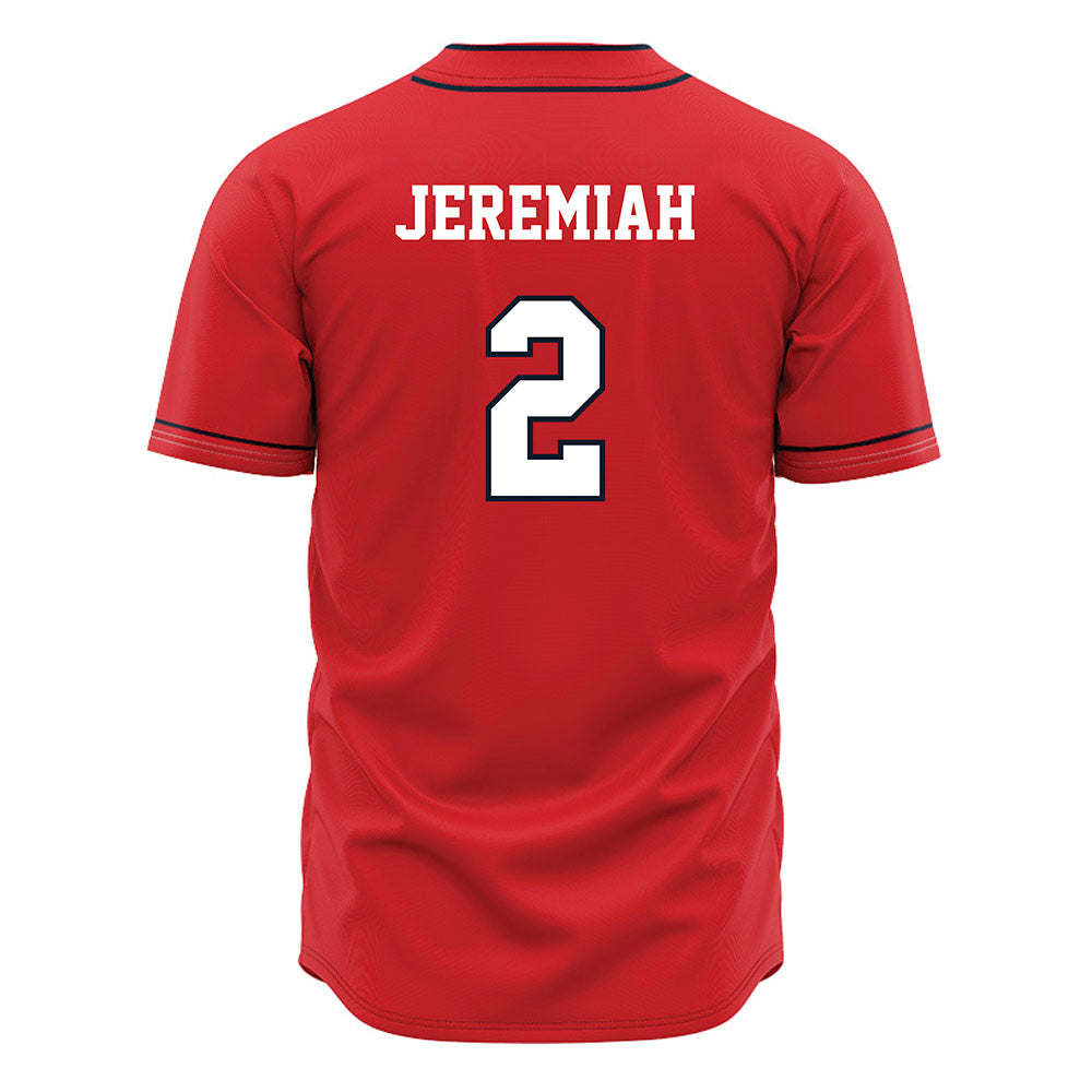 St. Johns - NCAA Baseball : Jace Jeremiah - Red Jersey