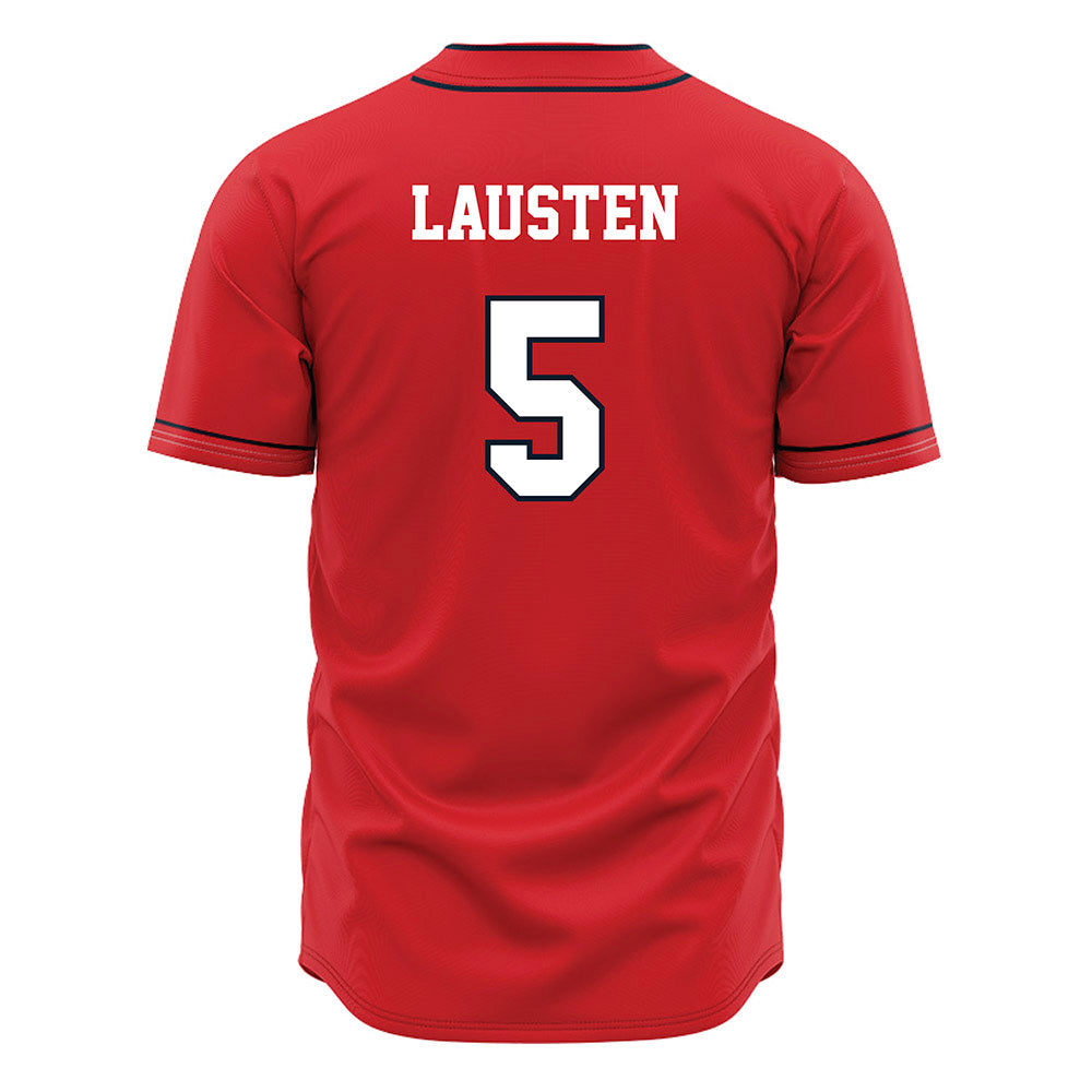 St. Johns - NCAA Baseball : Aj Lausten - Red Jersey-1