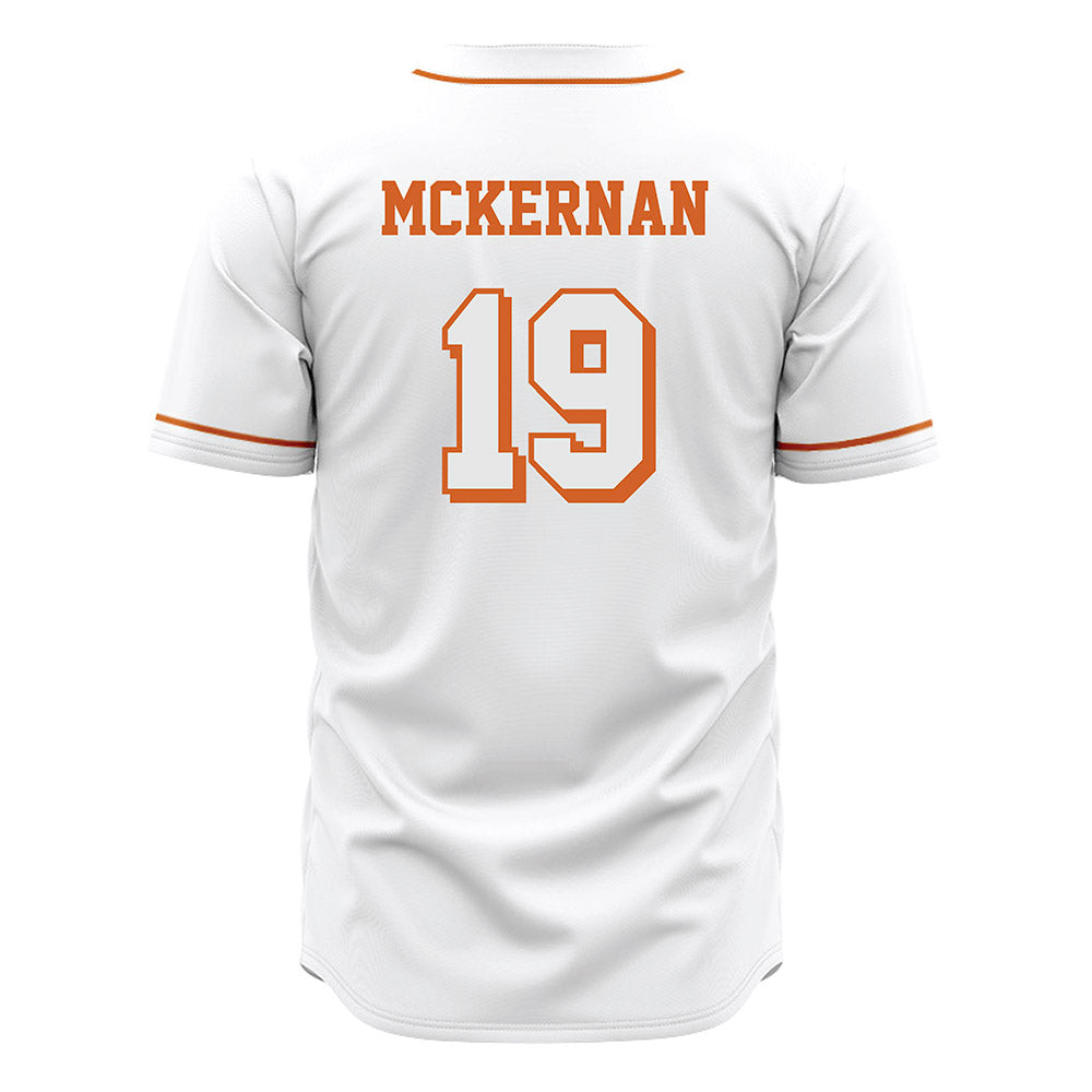 Texas - NCAA Baseball : Jack Mckernan - White Jersey-1