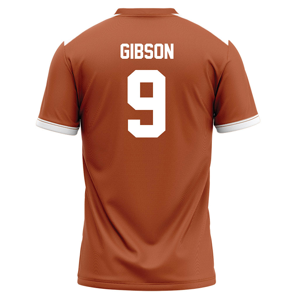 Texas - NCAA Football : Jerrick Gibson - Orange Football Jersey
