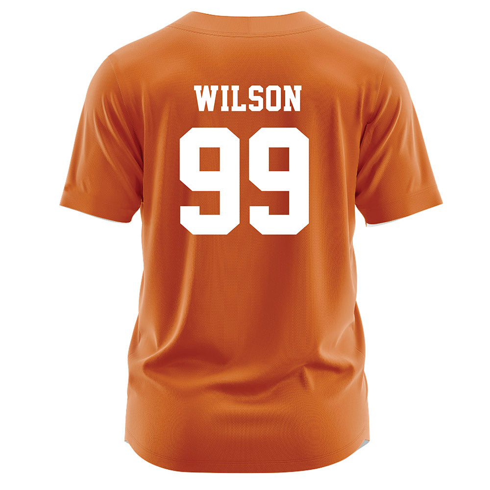 Texas - NCAA Softball : Drea Wilson - Orange Jersey-1