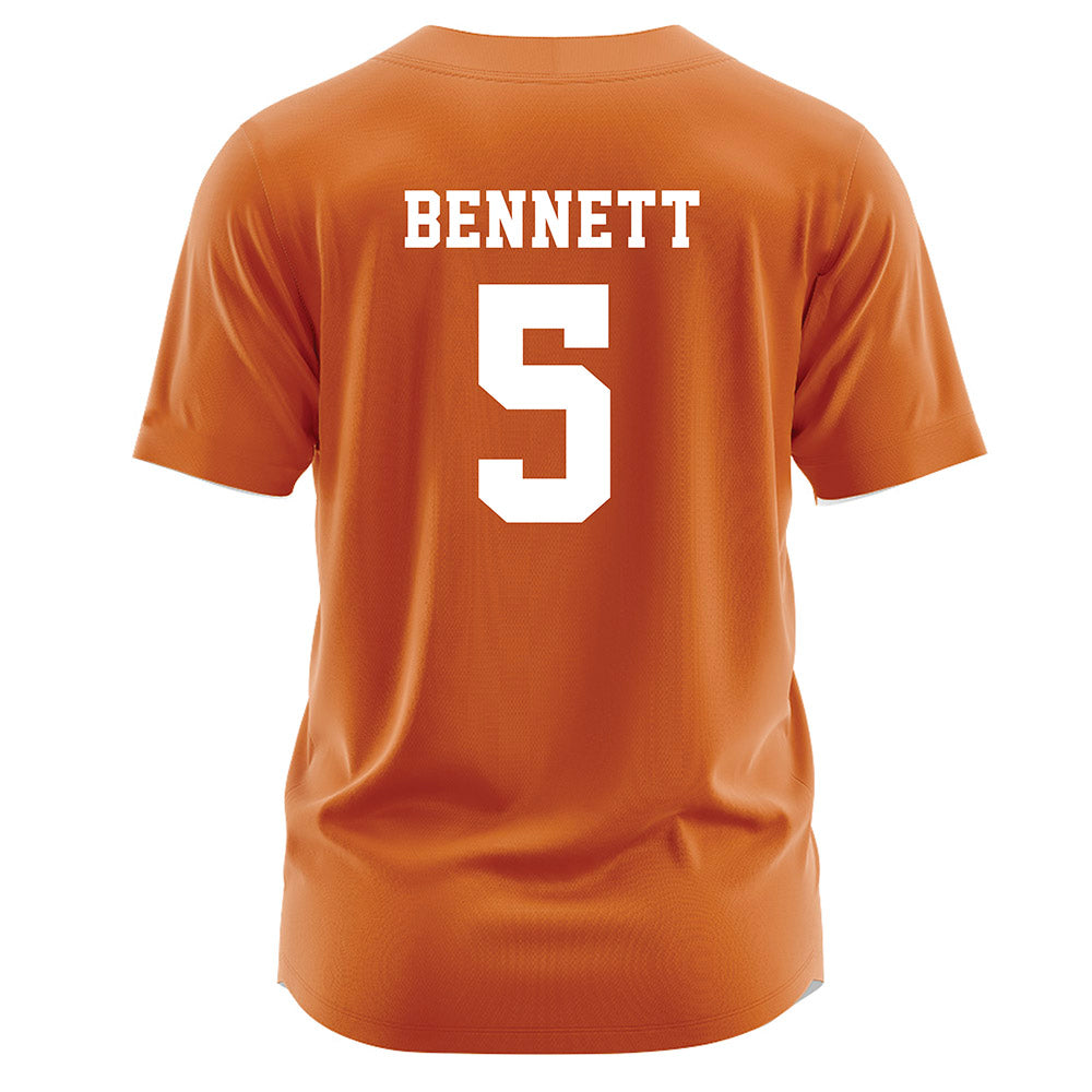 Texas - NCAA Softball : Kaydee Bennett - Orange Jersey-1