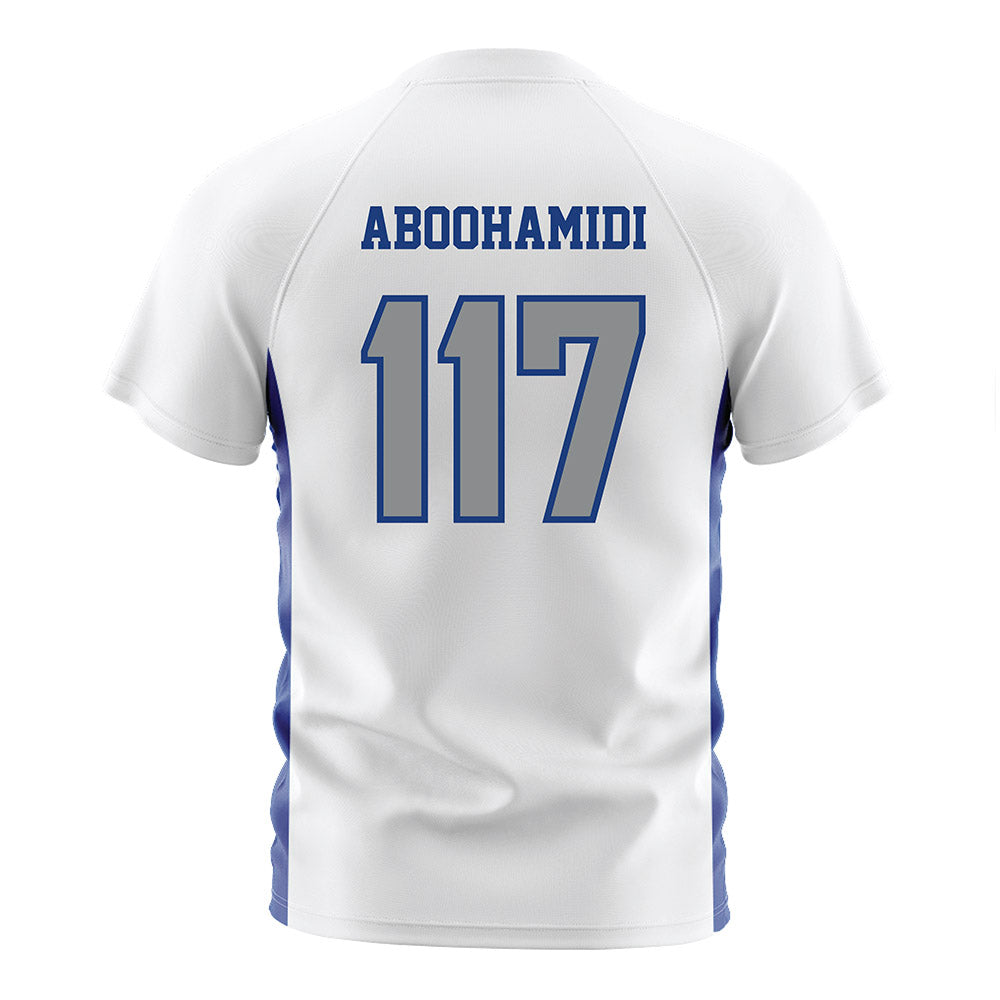 Memphis - NCAA Men's Soccer : Adam Aboohamidi - White Soccer Jersey-1