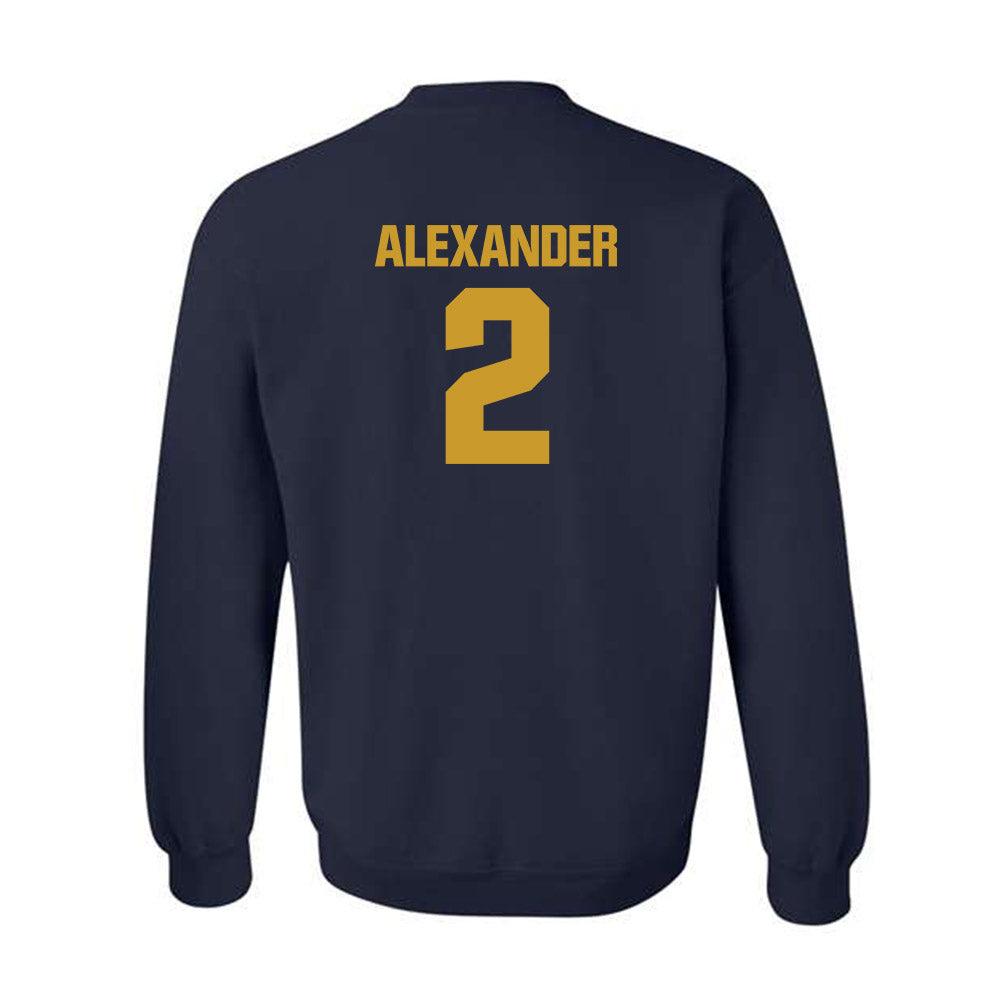 Notre Dame - NCAA Women's Volleyball : Maisie Alexander - Classic Fashion Shersey Crewneck Sweatshirt