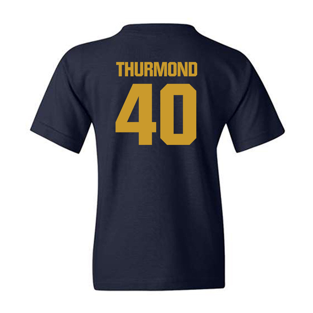 Notre Dame - NCAA Baseball : Eli Thurmond - Classic Fashion Shersey Youth T-Shirt-1