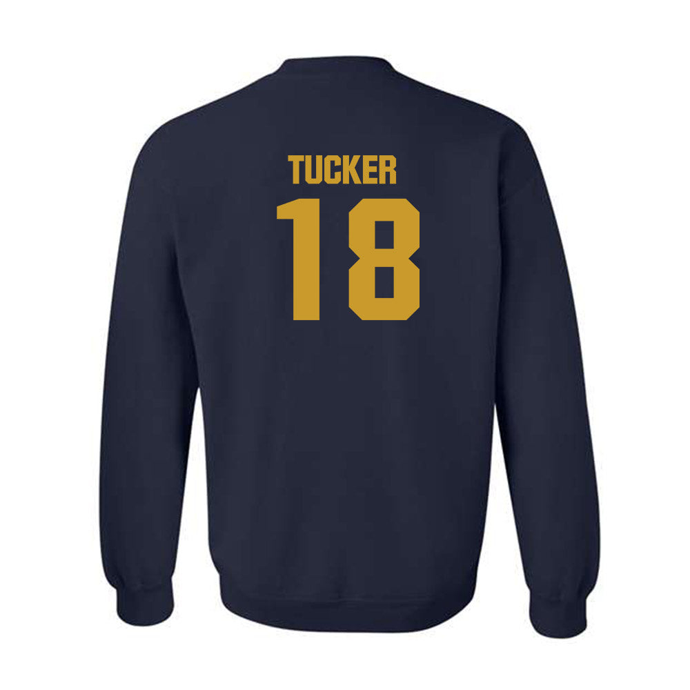 Notre Dame - NCAA Football : Chance Tucker - Classic Fashion Shersey Crewneck Sweatshirt-1