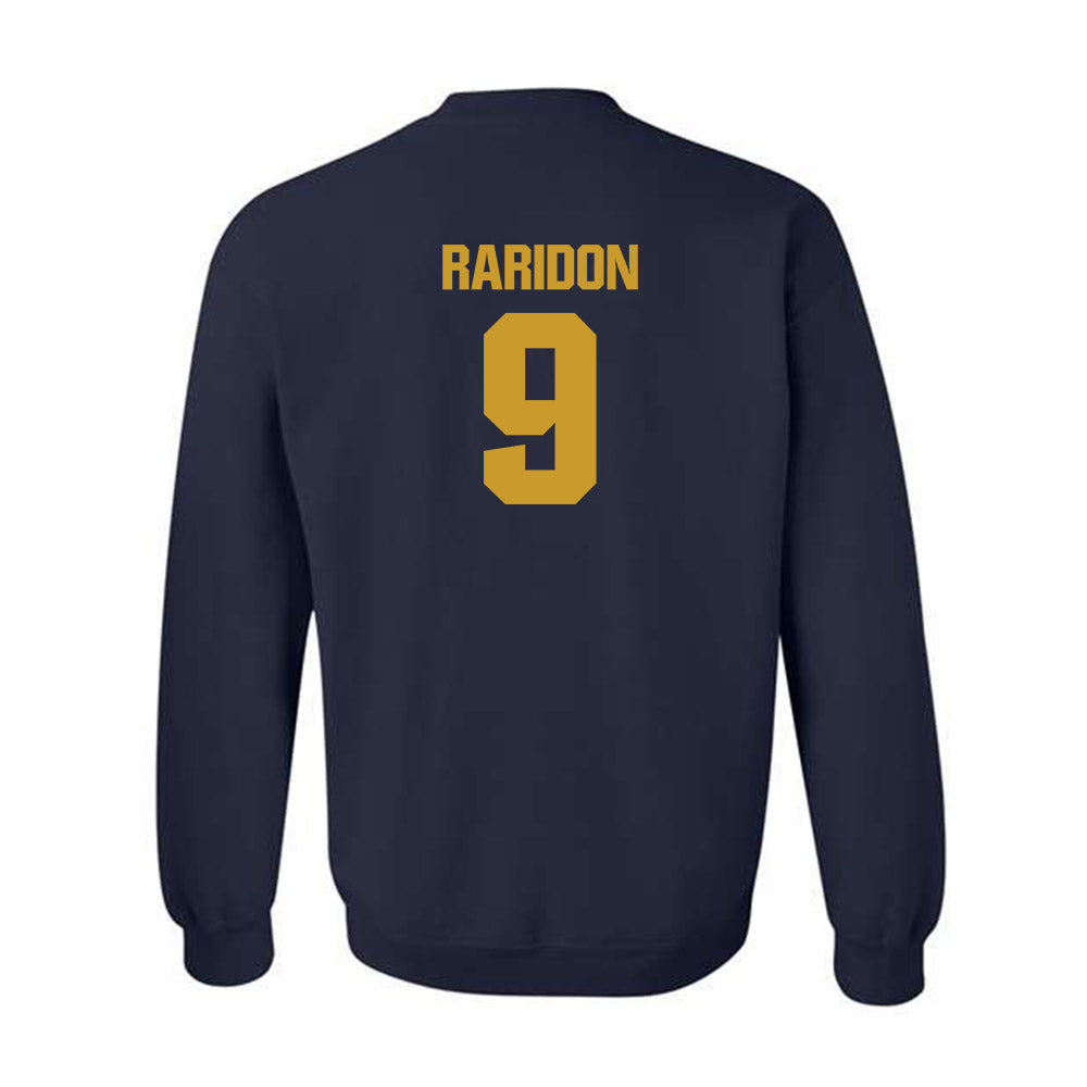 Notre Dame - NCAA Football : Eli Raridon - Classic Fashion Shersey Crewneck Sweatshirt-1