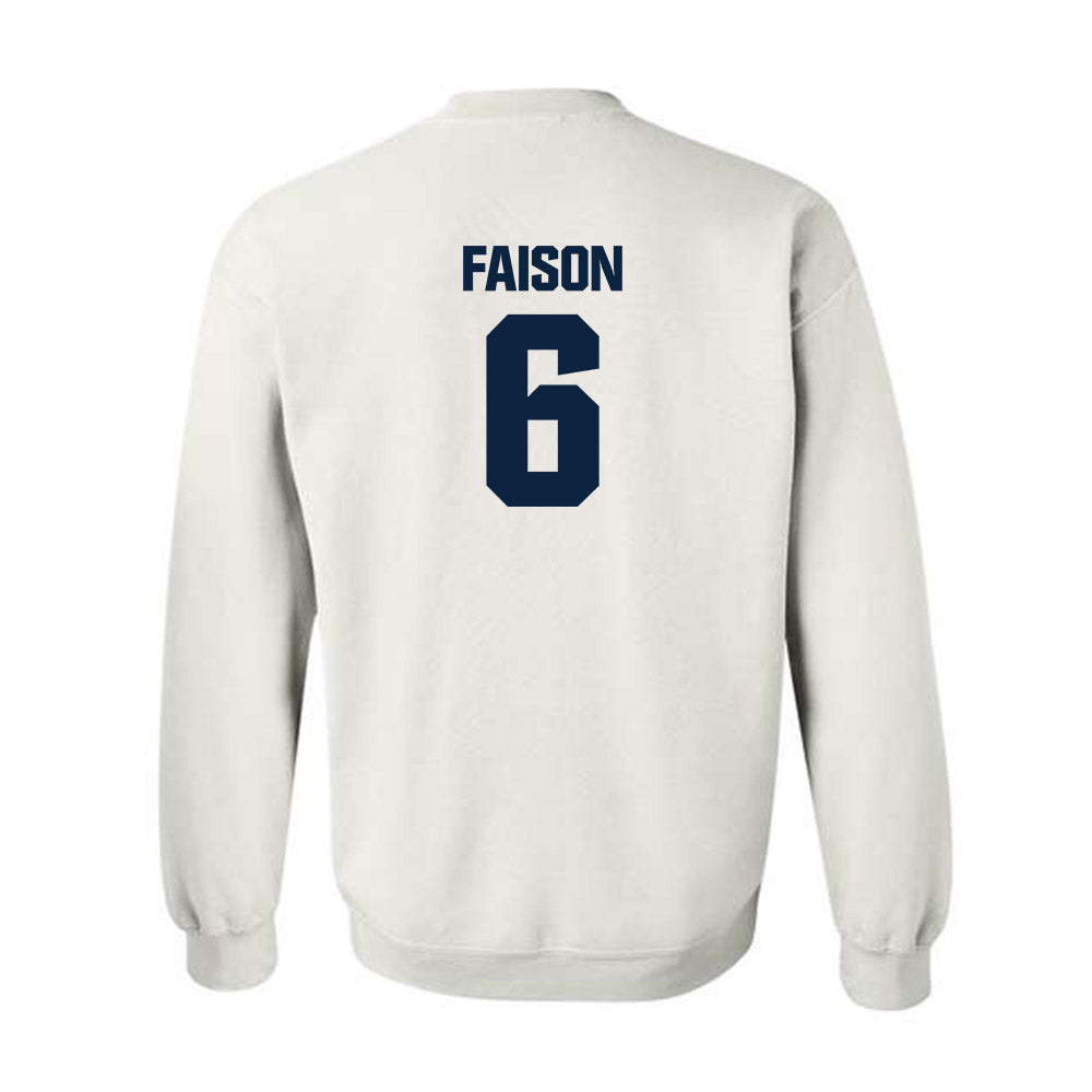 Notre Dame - NCAA Football : Jordan Faison - Classic Fashion Shersey Crewneck Sweatshirt-1