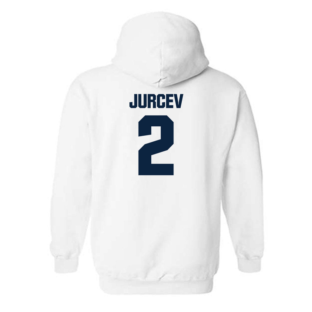 Notre Dame - NCAA Men's Ice Hockey : Jimmy Jurcev - Classic Fashion Shersey Hooded Sweatshirt