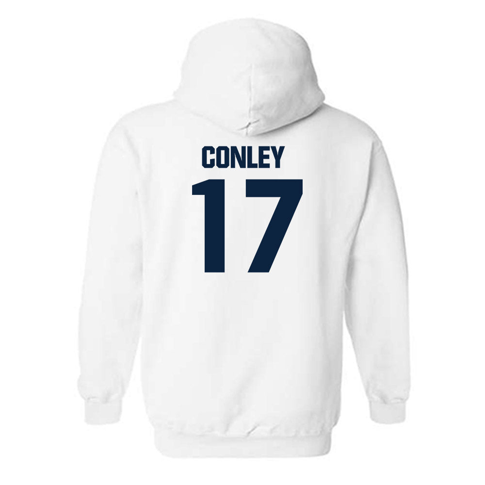Notre Dame - NCAA Women's Lacrosse : Angie Conley - Classic Fashion Shersey Hooded Sweatshirt-1
