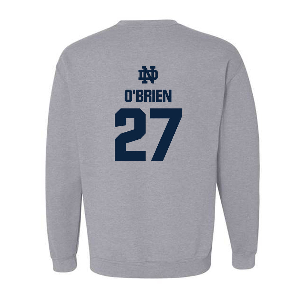 Notre Dame - NCAA Softball : Caroline O'Brien - Classic Fashion Shersey Crewneck Sweatshirt