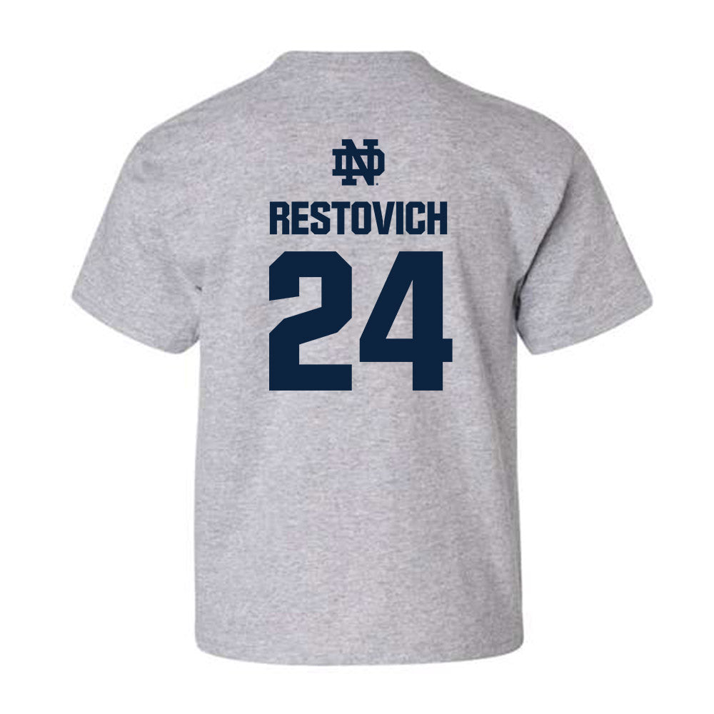 Notre Dame - NCAA Women's Soccer : Grace Restovich - Classic Fashion Shersey Youth T-Shirt