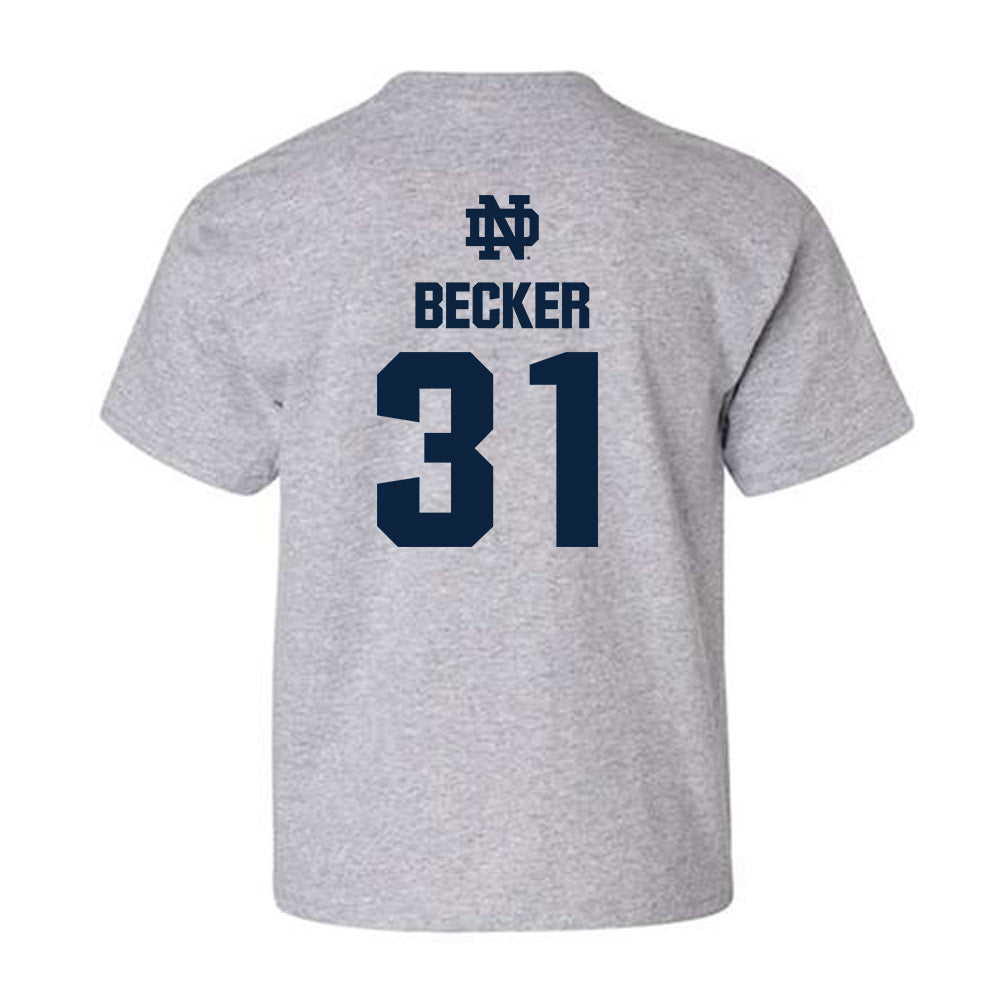 - NCAA Softball : Shannon Becker - Classic Fashion Shersey Youth T-Shirt-1