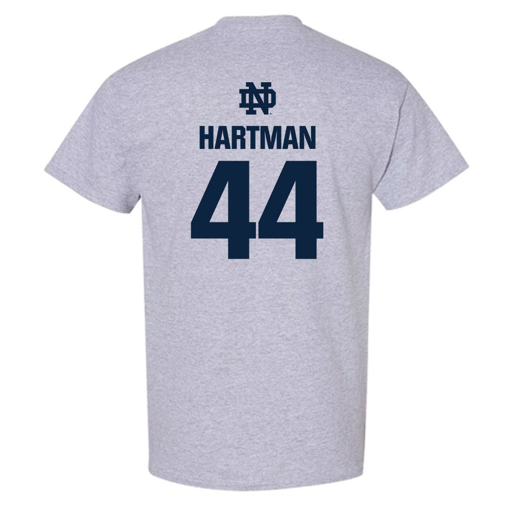 Notre Dame - NCAA Baseball : Trent Hartman - Classic Fashion Shersey T-Shirt-1