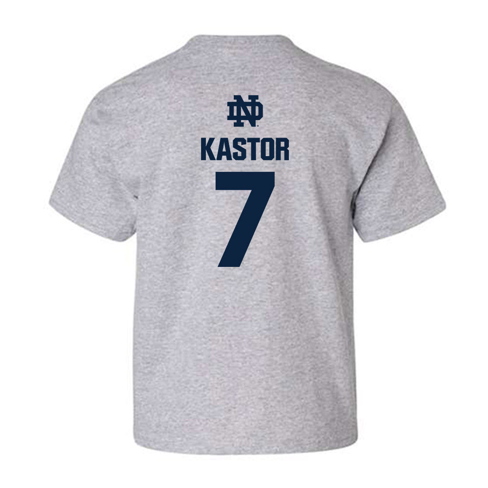 Notre Dame - NCAA Softball : Micaela Kastor - Classic Fashion Shersey Youth T-Shirt-1