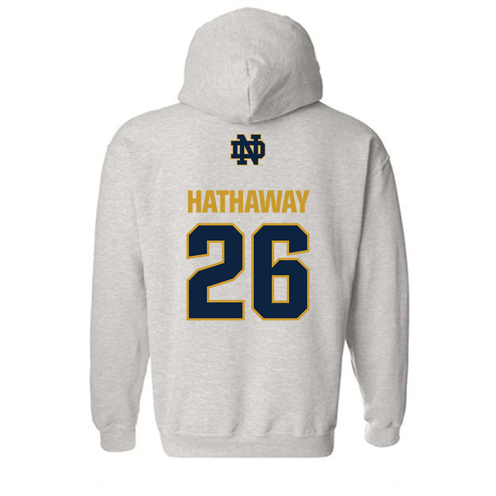 - NCAA Women's Soccer : Melinda Hathaway - Classic Fashion Shersey Hooded Sweatshirt-1