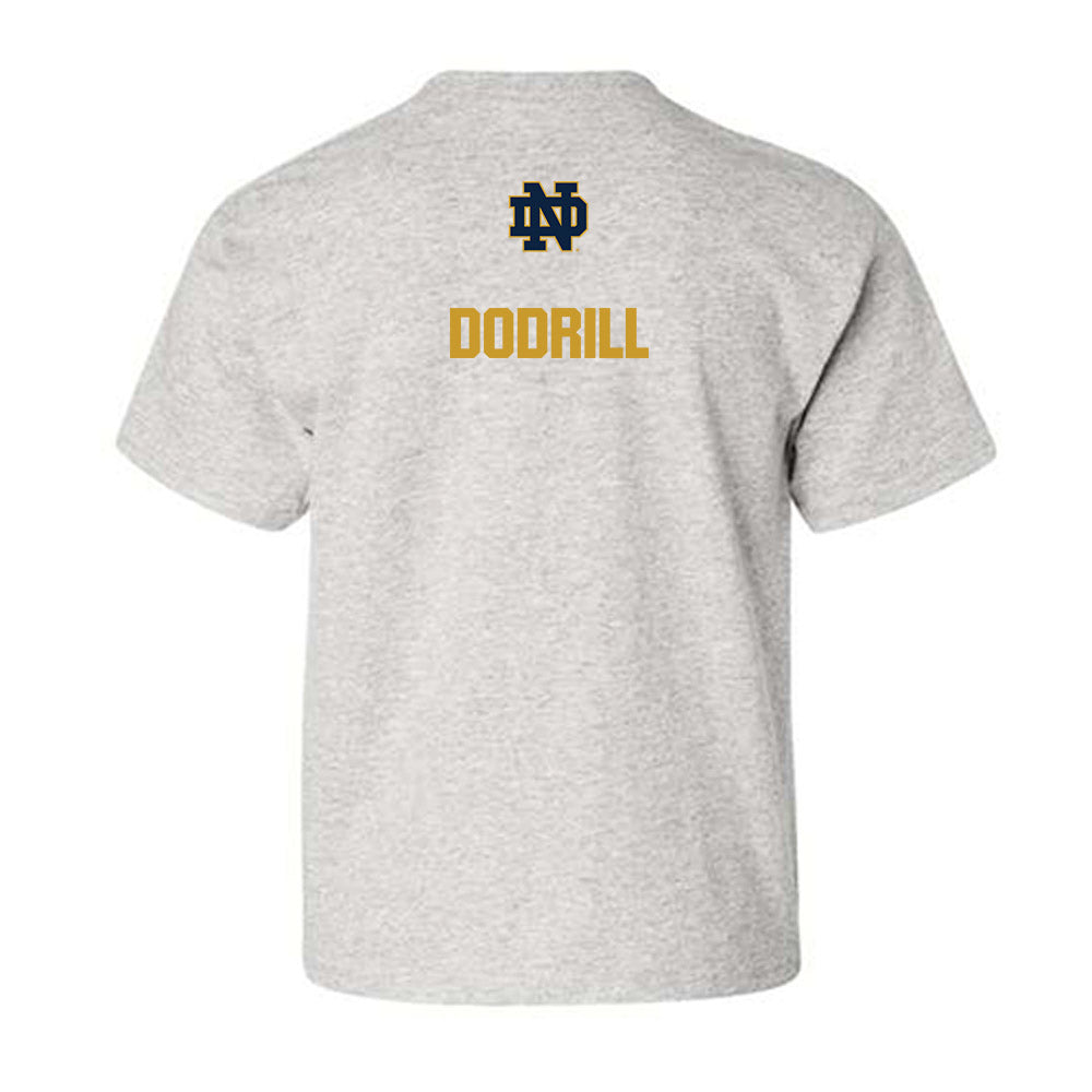 Notre Dame - NCAA Men's Fencing : Grant Dodrill - Classic Fashion Shersey Youth T-Shirt-1
