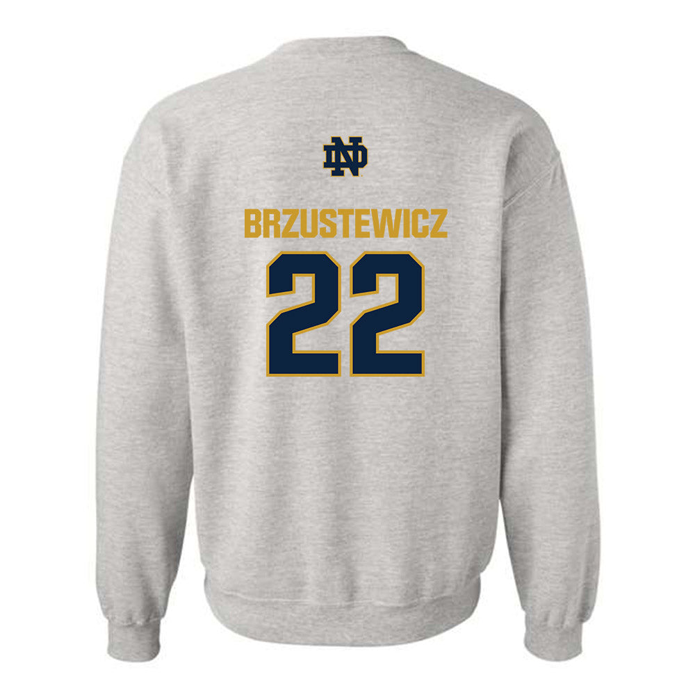 Notre Dame - NCAA Baseball : Parker Brzustewicz - Classic Fashion Shersey Crewneck Sweatshirt