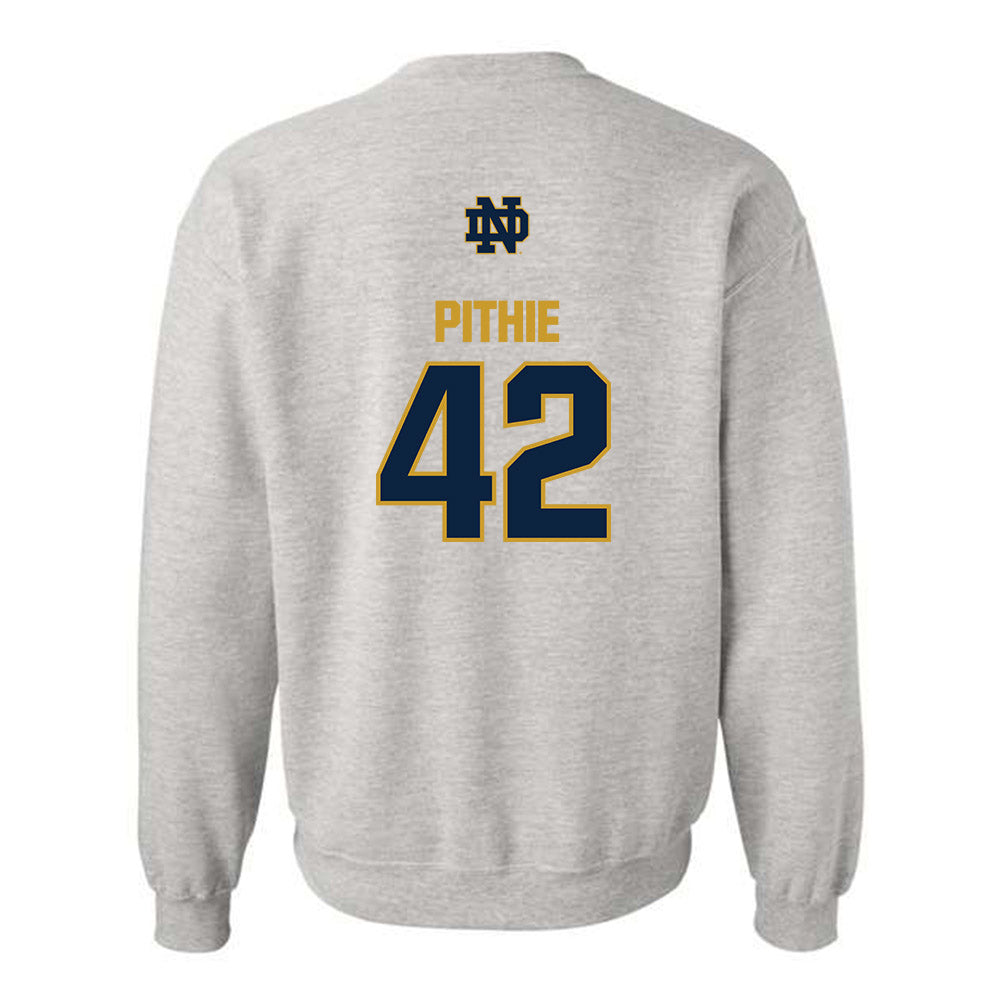 Notre Dame - NCAA Women's Lacrosse : Isabel Pithie - Classic Fashion Shersey Crewneck Sweatshirt-1
