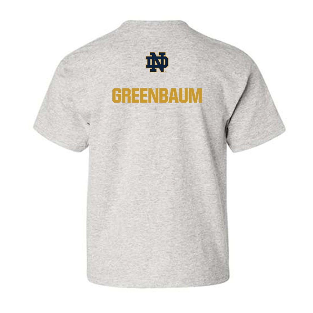 Notre Dame - NCAA Men's Fencing : Ian Greenbaum - Classic Fashion Shersey Youth T-Shirt-1