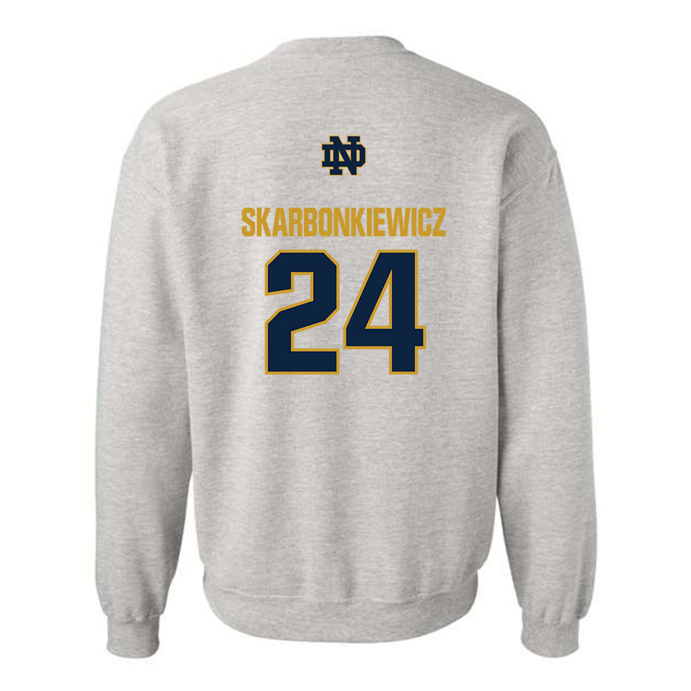 Notre Dame - NCAA Women's Fencing : Magda Skarbonkiewicz - Classic Fashion Shersey Crewneck Sweatshirt