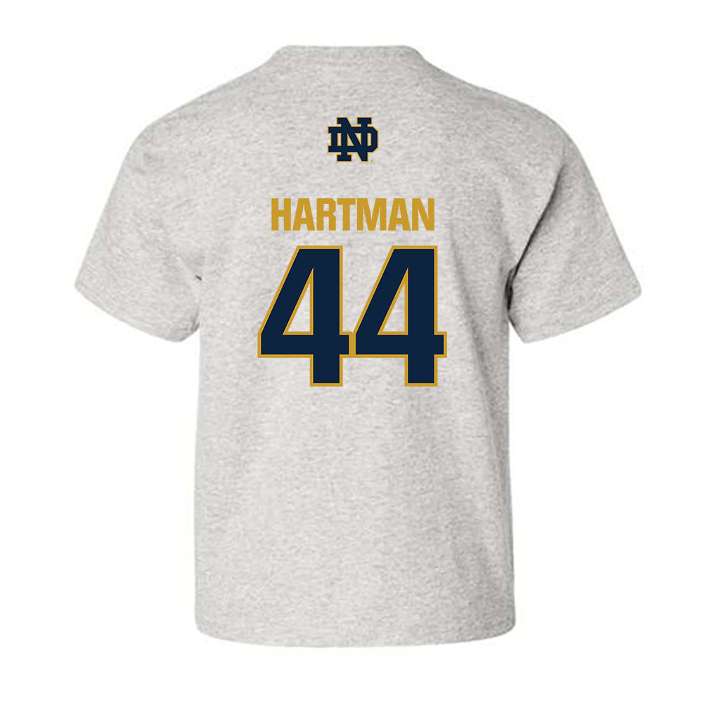 Notre Dame - NCAA Baseball : Trent Hartman - Classic Fashion Shersey Youth T-Shirt-1