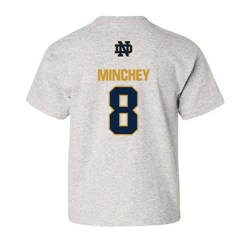 Notre Dame - NCAA Football : Kenny Minchey - Classic Fashion Shersey Youth T-Shirt-1