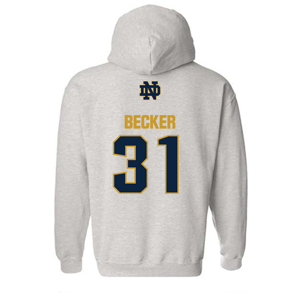 - NCAA Softball : Shannon Becker - Classic Fashion Shersey Hooded Sweatshirt-1