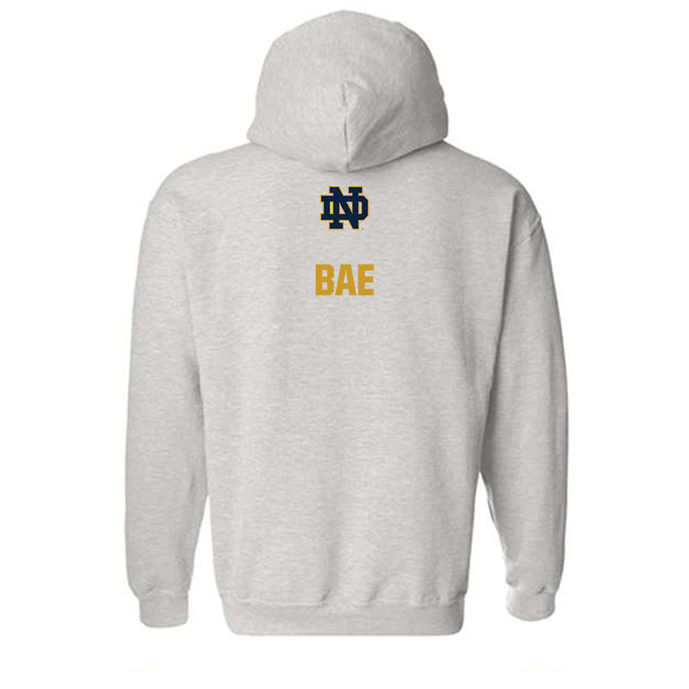 Notre Dame - NCAA Men's Fencing : Kevin Bae - Classic Fashion Shersey Hooded Sweatshirt