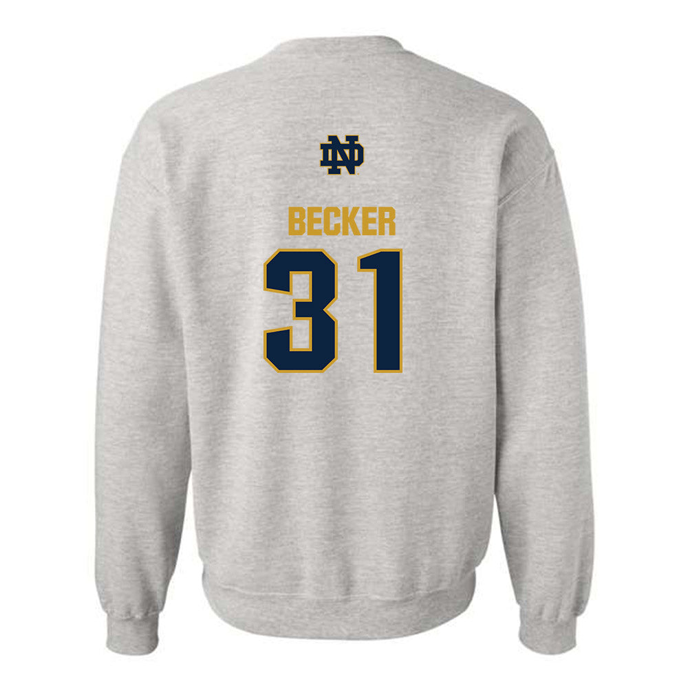 - NCAA Softball : Shannon Becker - Classic Fashion Shersey Crewneck Sweatshirt-1