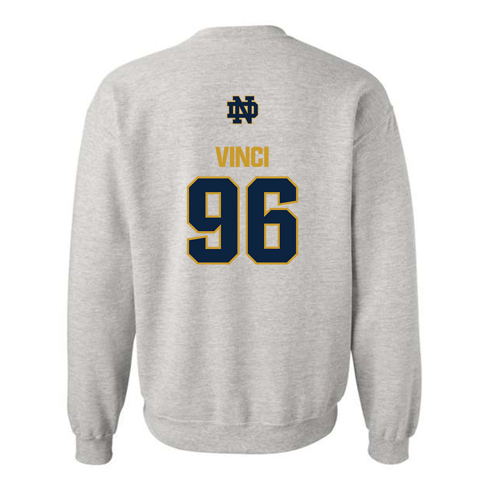 Notre Dame - NCAA Football : Joseph Vinci - Classic Fashion Shersey Crewneck Sweatshirt-1