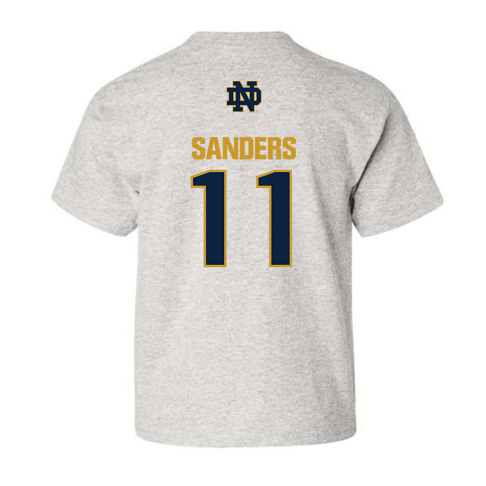 Notre Dame - NCAA Women's Lacrosse : Marleigh Sanders - Classic Fashion Shersey Youth T-Shirt