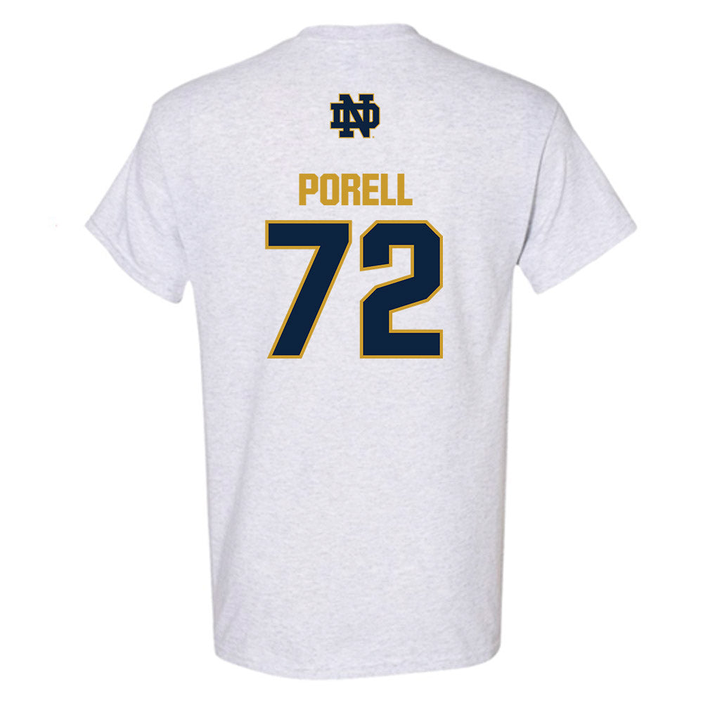 Notre Dame - NCAA Men's Lacrosse : Thomas Porell - Classic Fashion Shersey T-Shirt-1