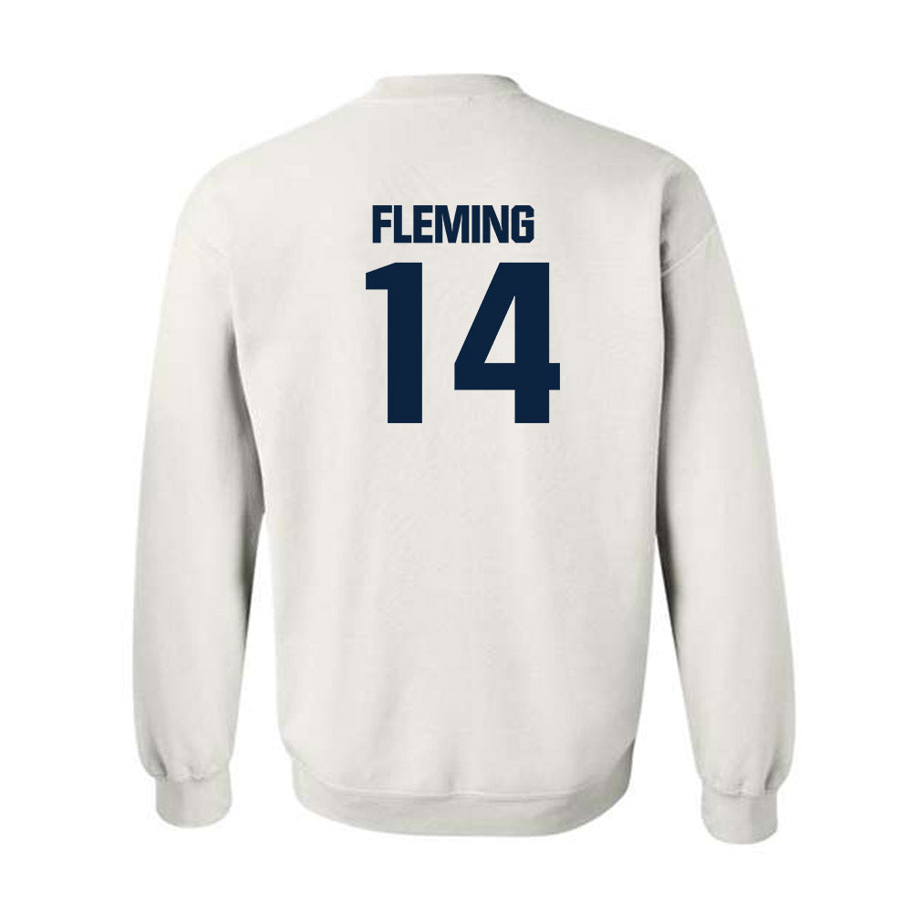 Notre Dame - NCAA Men's Ice Hockey : Maddox Fleming - Classic Fashion Shersey Crewneck Sweatshirt-1