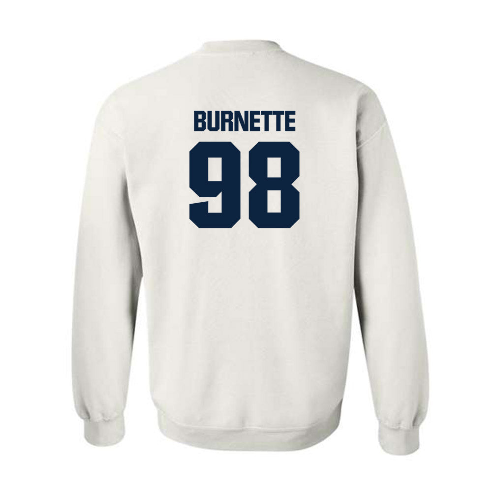 Notre Dame - NCAA Football : Noah Burnette - Classic Fashion Shersey Crewneck Sweatshirt-1