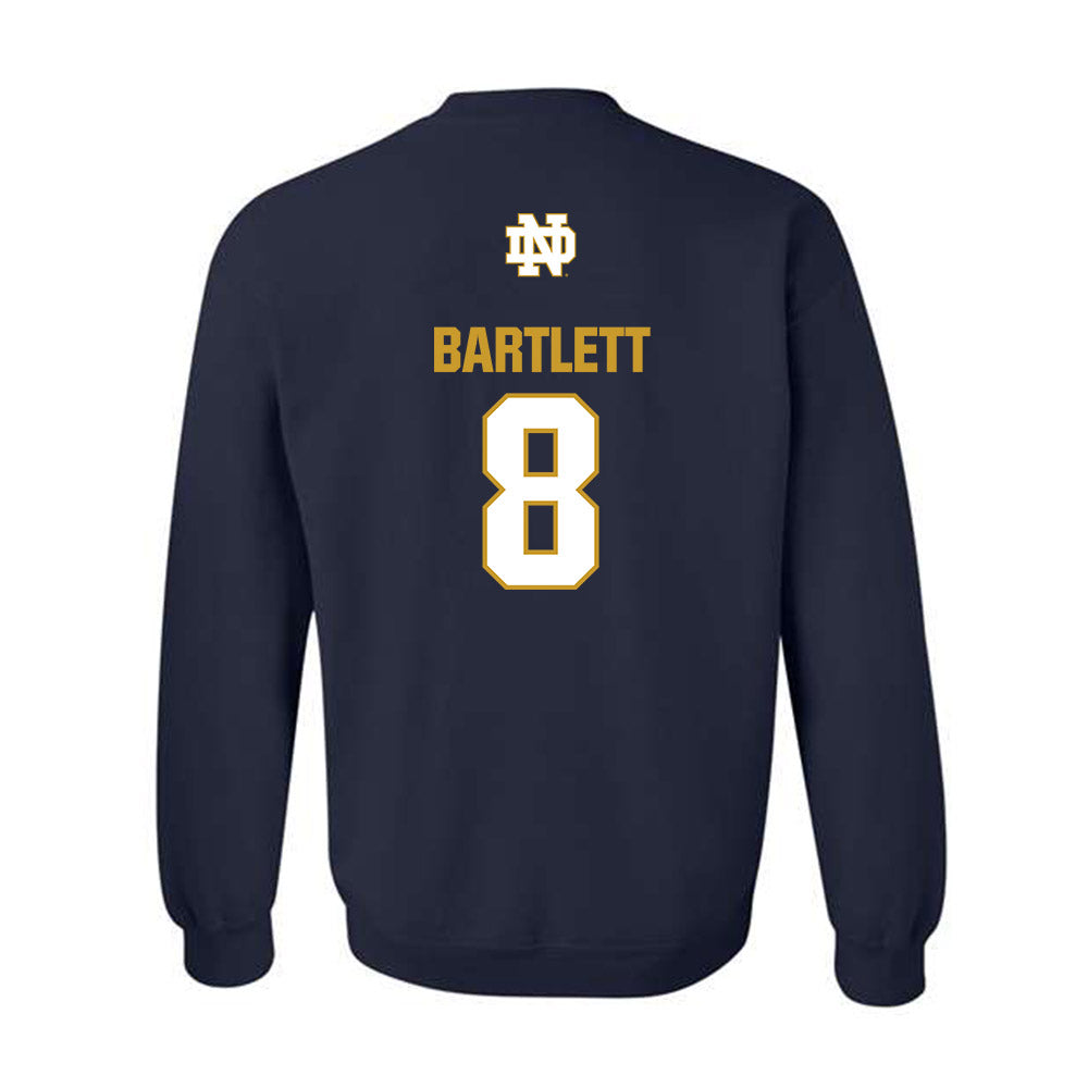 Notre Dame - NCAA Men's Soccer : Nici Bartlett - Classic Fashion Shersey Crewneck Sweatshirt-1