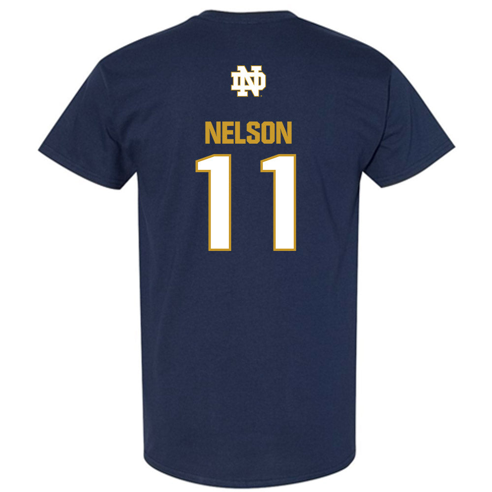 Notre Dame - NCAA Men's Ice Hockey : Danny Nelson - Classic Fashion Shersey T-Shirt-1
