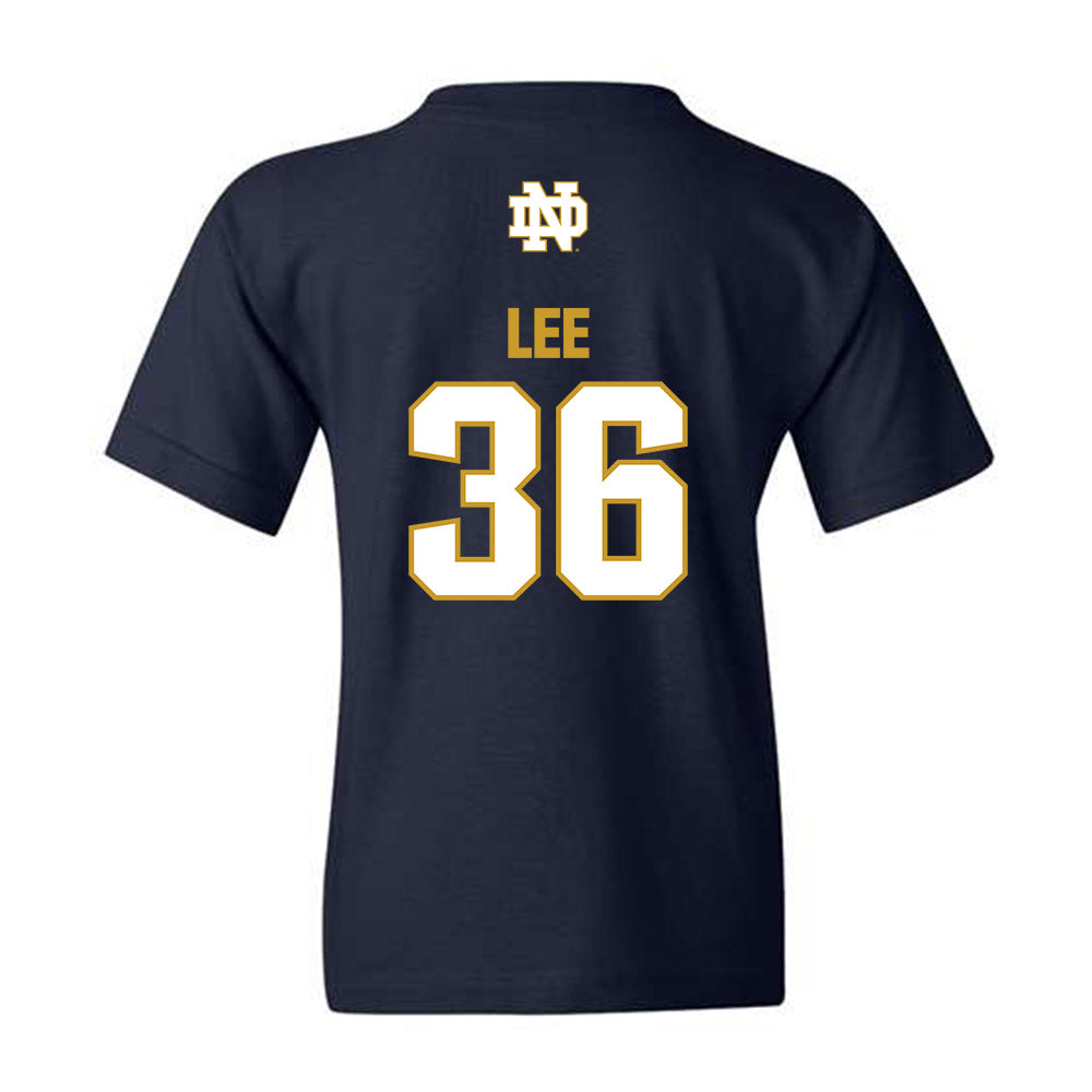 Notre Dame - NCAA Baseball : Oisin Lee - Classic Fashion Shersey Youth T-Shirt