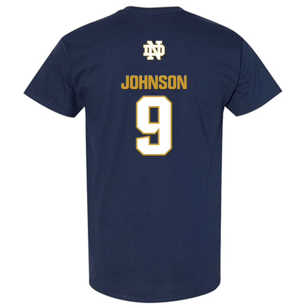 Notre Dame - NCAA Football : Brauntae Johnson - Classic Fashion Shersey T-Shirt-1