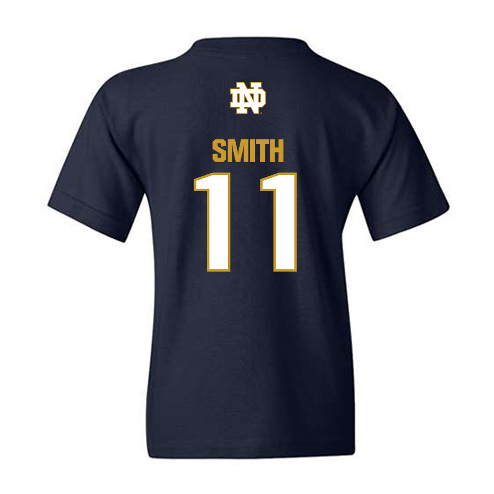 Notre Dame - NCAA Football : KK Smith - Classic Fashion Shersey Youth T-Shirt-1