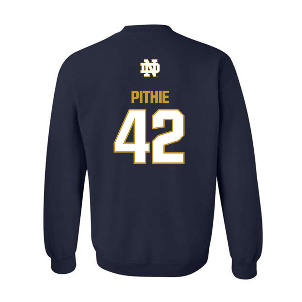 Notre Dame - NCAA Women's Lacrosse : Isabel Pithie - Classic Fashion Shersey Crewneck Sweatshirt-1