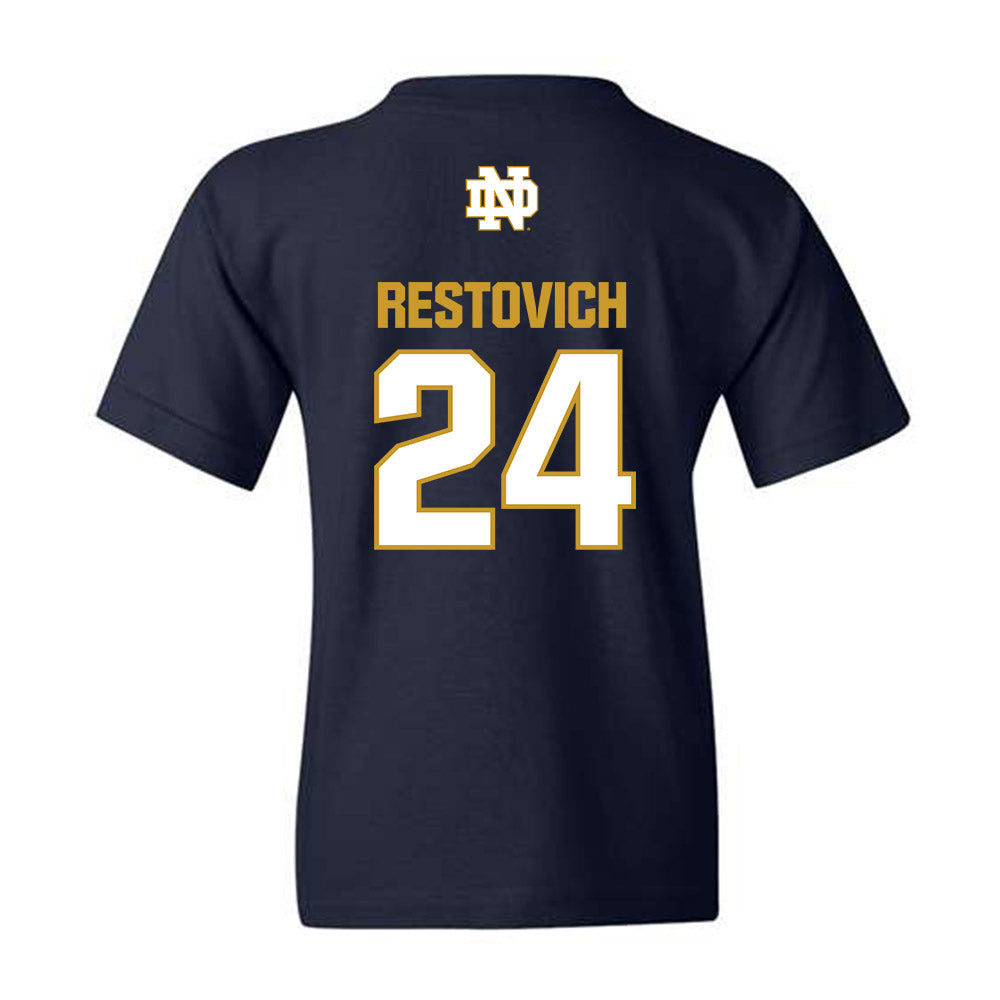 Notre Dame - NCAA Women's Soccer : Grace Restovich - Classic Fashion Shersey Youth T-Shirt