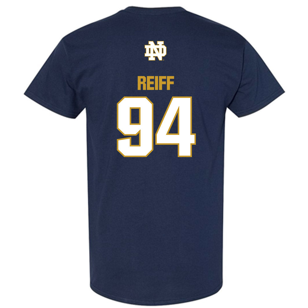 Notre Dame - NCAA Football : Joseph Reiff - Classic Fashion Shersey T-Shirt-1