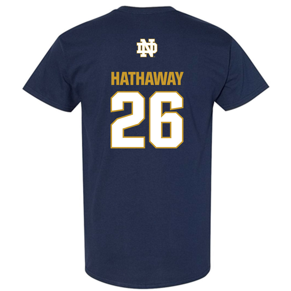 - NCAA Women's Soccer : Melinda Hathaway - Classic Fashion Shersey T-Shirt-1